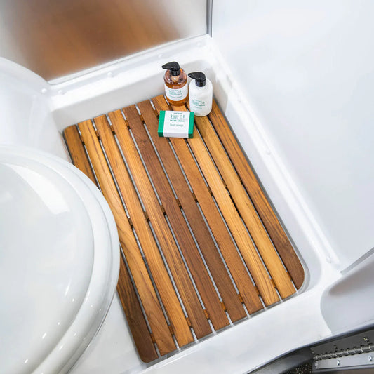 RV Teak Shower Mat Fit Guide | RVTeak.com