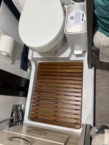Entegra Ethos & Arc Teak Shower Mat